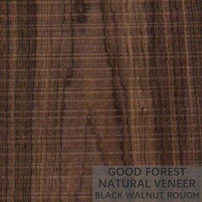 Korn-Gabelungs-NaturholzFurnier Viertelschnitt-amerikanische Walnuss