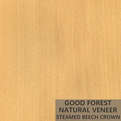 Natürliche gedämpfte Buche furnieren die Verpackung des vertikalen ausgezeichneten Korn-Furniers-Blatt