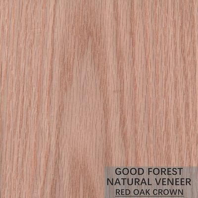 Geräuchertes rote Eichen-Furnierholz/natürliches Furnier-Blattsperrholz-Viertel schnitten FSC