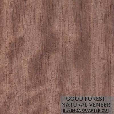Besonders rotes Furnierholz-natürliche unregelmäßige Beschaffenheit Myanmars Bubinga