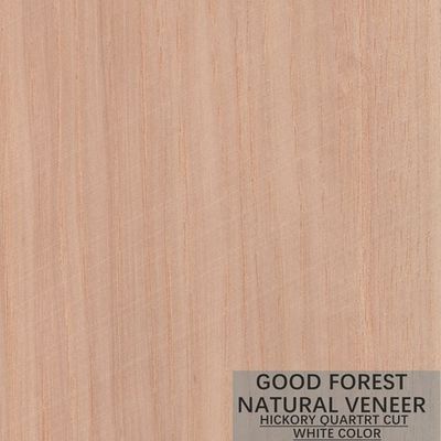 Natürliche Hickory-Furnierholz-Doppelt-Farbpopuläres Kabinett-Furnierholz FSC