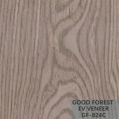 Hotel-schnitt Dekoration ausgeführter Eichen-Krone Veneer Korn Grey Color