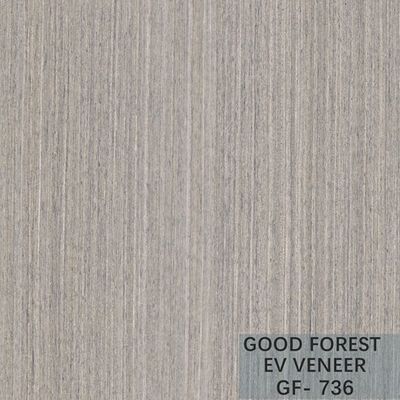 Fantastisches neu angeordnetes Eichen-Furnierholz-Silber-Birnen-vertikales Korn fertigte besonders an