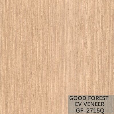 Ausgeführte Furnier-Blatteichen-gerades Korn-natürliche Farbe des Furnierholz-EV