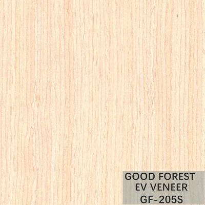 Ausgeführte Furnier-Blatteichen-gerades Korn-natürliche Farbe des Furnierholz-EV