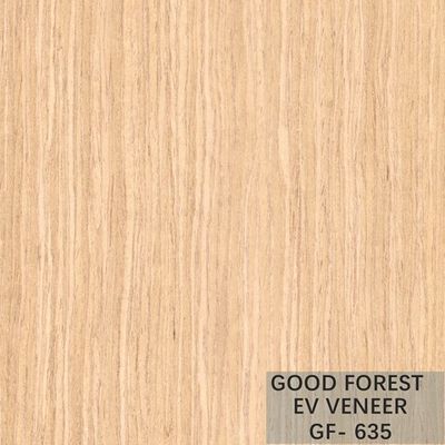 Ausgeführte Furnier-Blatteichen-gerades Korn-natürliche Farbe des Furnierholz-EV