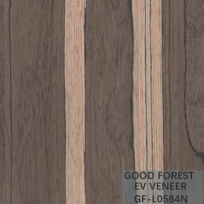Unregelmäßiges Beschaffenheits-Korn EV Olive Wood Veneer Flooring Engineered