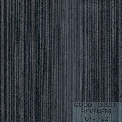 Ausgeführtes Furnierholz Ebony Wood Veneer 0.15-0.55 Millimeter Stärke