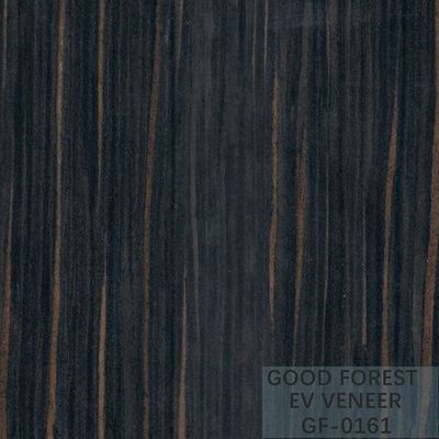 Ausgeführtes Furnierholz Ebony Wood Veneer 0.15-0.55 Millimeter Stärke