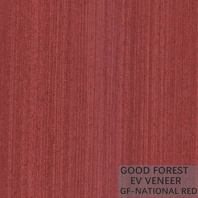 Ausgeführtes Furnierholz-rote Farbfurnierholz für Wallcovering
