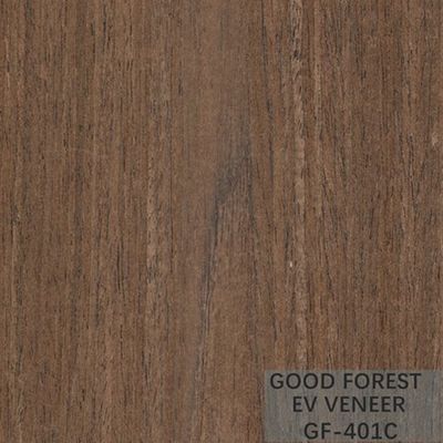 Ausgeführtes Furnierholz EV furnieren schwarze Walnuss-Krone schnitt natürliches