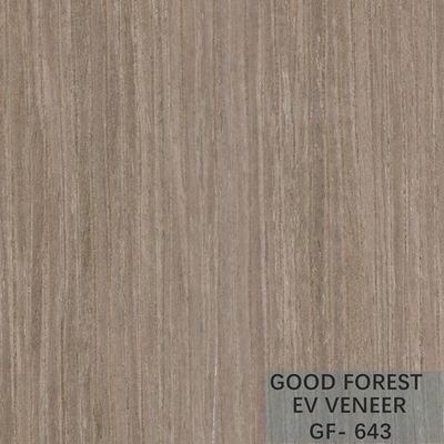 Ausgeführtes Furnierholz-schwarze Walnuss-gerades Furnierholz fertigte besonders an