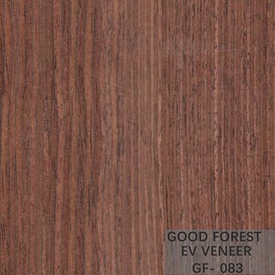 Ausgeführtes Furnierholz-schwarze Walnuss-gerades Furnierholz fertigte besonders an