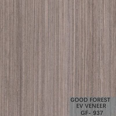 Ausgeführtes Furnierholz-schwarze Walnuss-gerades Furnierholz fertigte besonders an