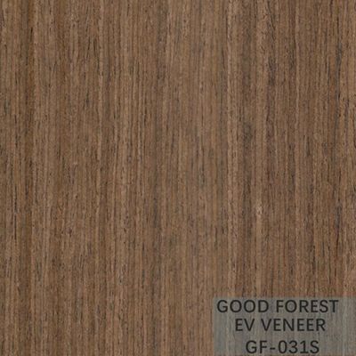 Ausgeführtes Furnierholz-schwarze Walnuss-gerades Furnierholz fertigte besonders an
