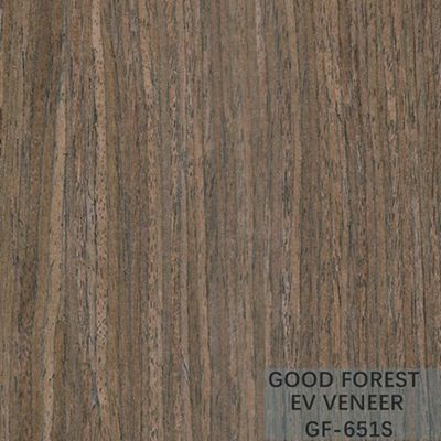 Ausgeführtes Furnierholz-schwarze Walnuss-gerades Furnierholz fertigte besonders an