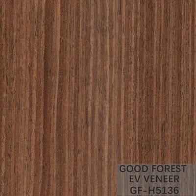 Ausgeführtes Furnierholz-schwarze Walnuss-gerades Furnierholz fertigte besonders an