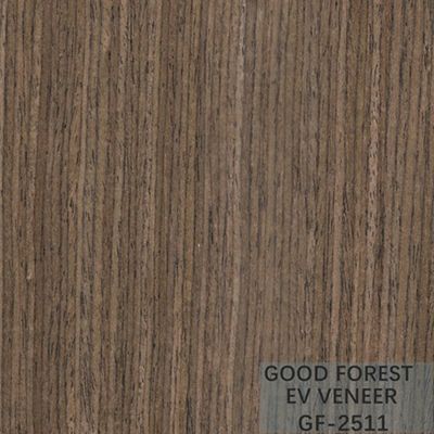Ausgeführtes Furnierholz-schwarze Walnuss-gerades Furnierholz fertigte besonders an