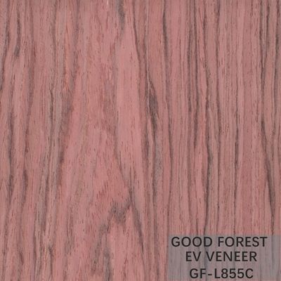 Ausgeführte Furnierholz Bubinga-Krone schnitt Furnierholz geschnittene geschnittene Techniken