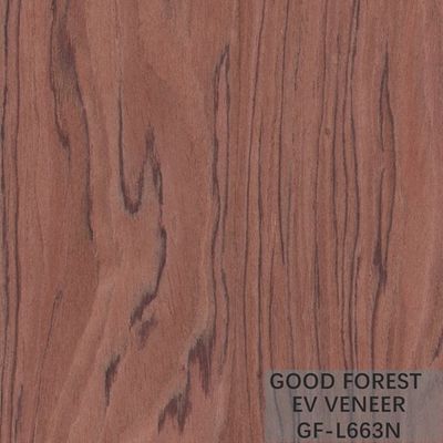 Ausgeführte Furnierholz Bubinga-Krone schnitt Furnierholz geschnittene geschnittene Techniken