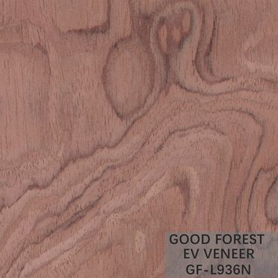 Ausgeführte Furnierholz Bubinga-Krone schnitt Furnierholz geschnittene geschnittene Techniken