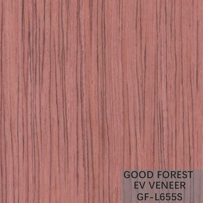Gerades Korn führte Furnier-Blattsperrholz des Furnierholz-EV Bubinga aus