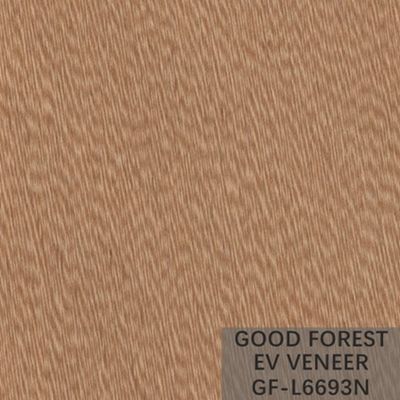 Ausgeführtes Furnierholz Wenge-Huhn Wing Wood Veneer 2500*640 Millimeter