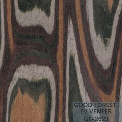 Ausgeführtes Furnierholz-Baum-Wurzel-Furnierholz-natürliche/gefärbte Farbe