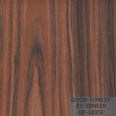 Ausgeführter Furnier-Blattsantos rose wood crown cut customized-Service