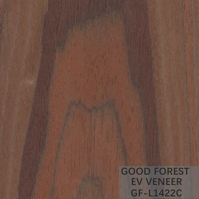 Ausgeführter Furnier-Blattsantos rose wood crown cut customized-Service
