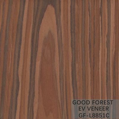 Ausgeführter Furnier-Blattsantos rose wood crown cut customized-Service
