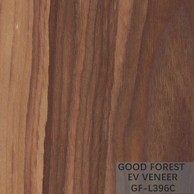 Ausgeführter Furnier-Blattsantos rose wood crown cut customized-Service