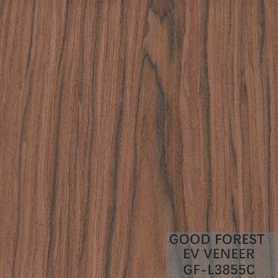 Ausgeführter Furnier-Blattsantos rose wood crown cut customized-Service