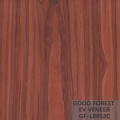 Ausgeführter Furnier-Blattsantos rose wood crown cut customized-Service