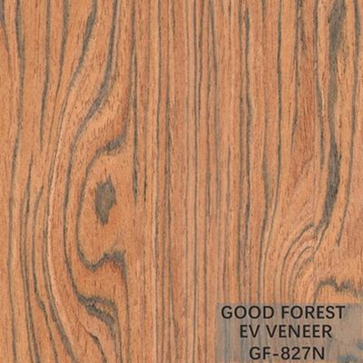 Ausgeführter Furnier-Blattsantos rose wood crown cut customized-Service