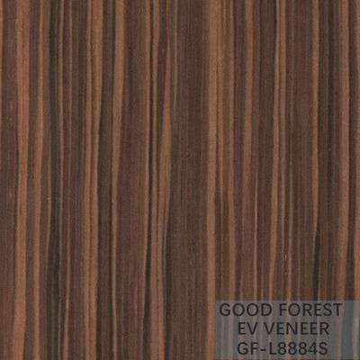Kundengebundener Service Santos Rose Engineered Wood Veneer Straights Korn