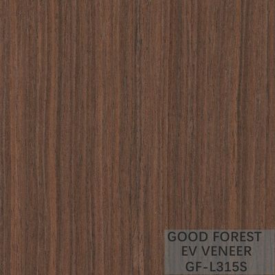 Kundengebundener Service Santos Rose Engineered Wood Veneer Straights Korn