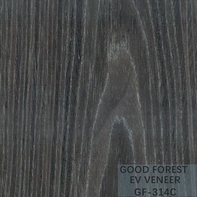 Hotel ausgeführtes Furnierholz-Aprikosen-Schwarz-Furnierholz-Blatt