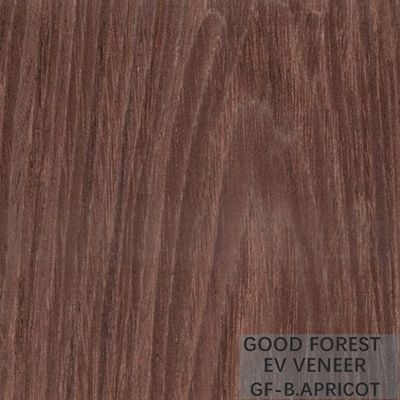 Aprikosen-Brown-Furnierholz färbte ausgeführtes Furnier-Blatt für Kabinett-Gesicht
