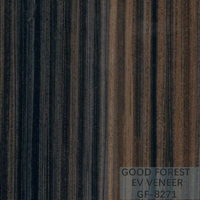 Geräucherte dunkle Furnierholz-Fantasie führte dekorative Furniere aus