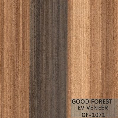 Geräucherte dunkle Furnierholz-Fantasie führte dekorative Furniere aus