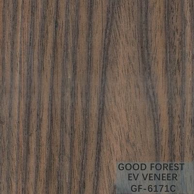 Geräucherte dunkle Furnierholz-Fantasie führte dekorative Furniere aus