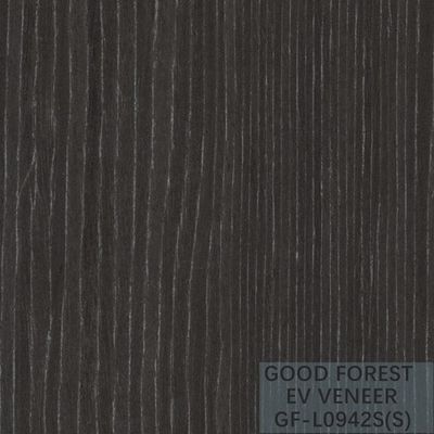 EV stellte Ebony Veneer Silver Glitter Wood-Korn-Furniere FSC wieder her