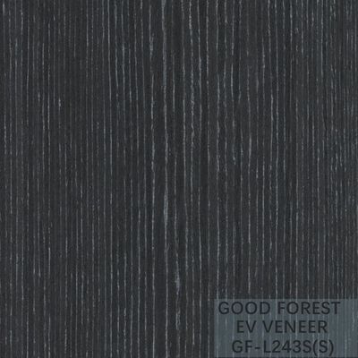EV stellte Ebony Veneer Silver Glitter Wood-Korn-Furniere FSC wieder her
