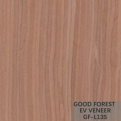 Vertikales Korn Soem-Amerikaner-Cherry Engineered Wood Veneer Recomposeds