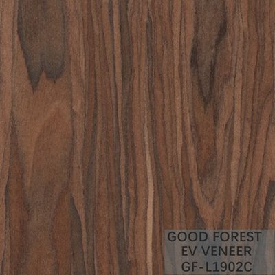 Ausgeführtes kundenspezifisches Padauk-Furnierholz-dekoratives wieder hergestellt