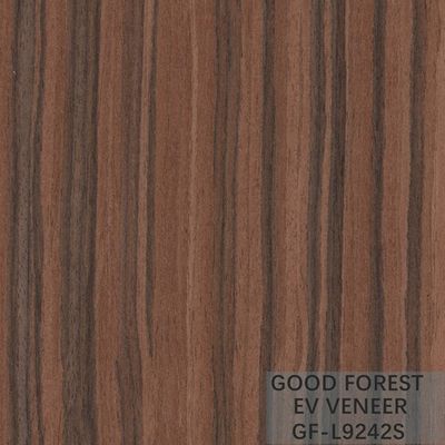 Ausgeführtes kundenspezifisches Padauk-Furnierholz-dekoratives wieder hergestellt