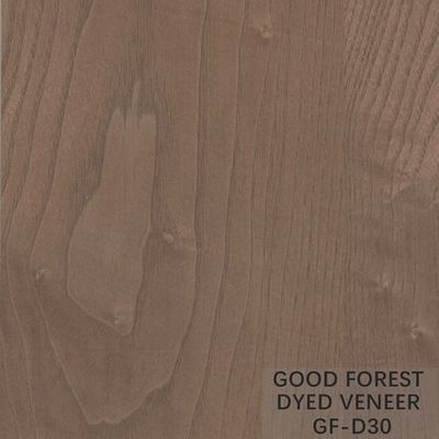 Soem färbte ASH Grey Veneer Crown Cut/gerades/unregelmäßiges Beschaffenheits-Korn
