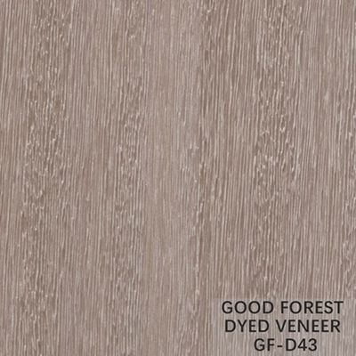 Fußboden gefärbter Furnierholz-/Wenge-Furnier-Blattsperrholz-Brown-Farbe