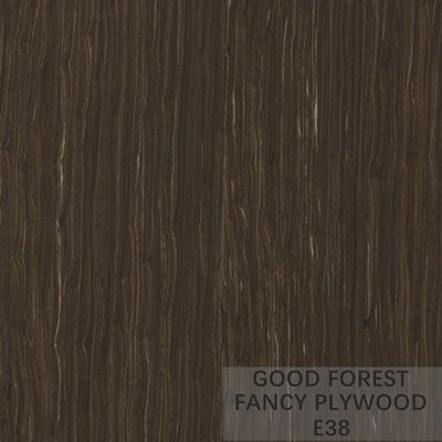 Fantastische Sperrholzplatte ODM fertigte Ebony Veneer Plywood Panel besonders an